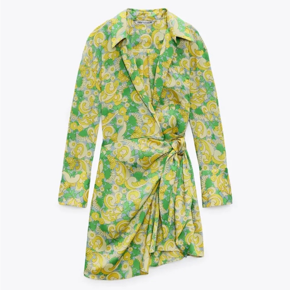 Zara Printed Dress/Headband Set